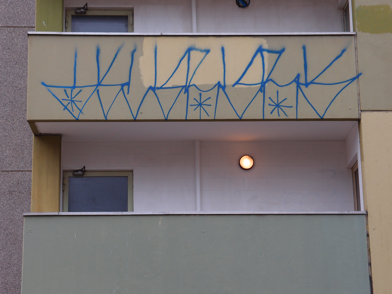 fotos de pixação em Berlim 2018/19